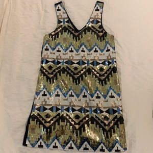 Sequined Everly Dress Size Small